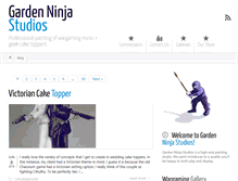 Tablet Screenshot of gardenninja.com